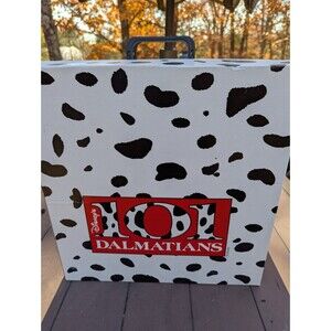 VINTAGE 1996 McDONALDS 101 DALMATIANS COMPLETE TOY FIGURE COLLECTION W/ BOX /COA